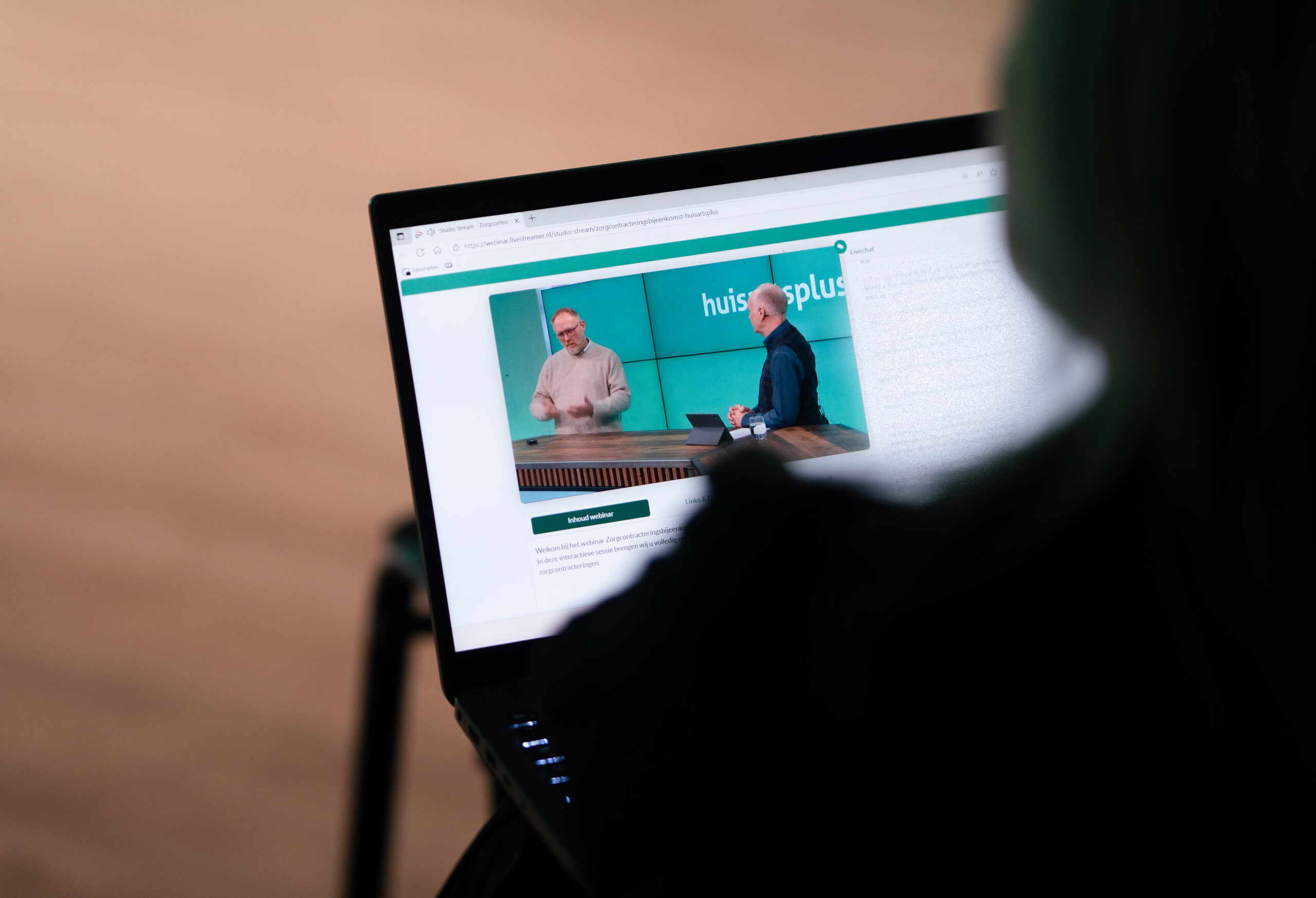 Landingspagina webinar Studio Stream Utrecht